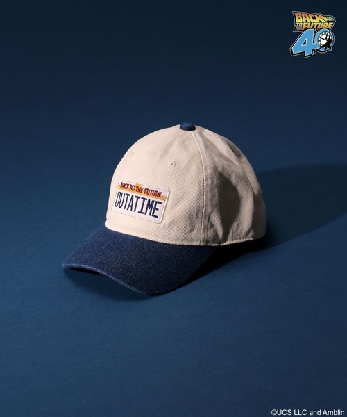 niko and...（ニコアンド）の「【バック・トゥ・ザ・フューチャー】コラボ5パネルキャップ（キャップ・メンズ・ブラック/アイボリー/ブルー・FREE）」の14枚目の写真