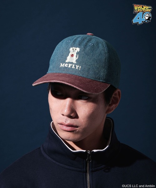 niko and...（ニコアンド）の「【バック・トゥ・ザ・フューチャー】コラボ5パネルキャップ（キャップ・メンズ・ブラック/アイボリー/ブルー・FREE）」の15枚目の写真