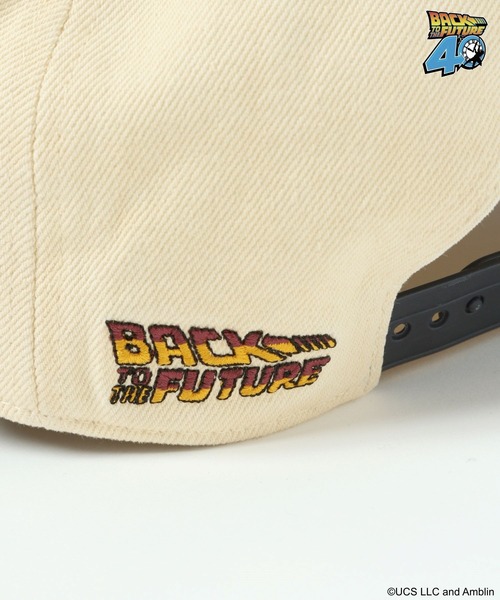 niko and...（ニコアンド）の「【バック・トゥ・ザ・フューチャー】コラボ5パネルキャップ（キャップ・メンズ・ブラック/アイボリー/ブルー・FREE）」の5枚目の写真