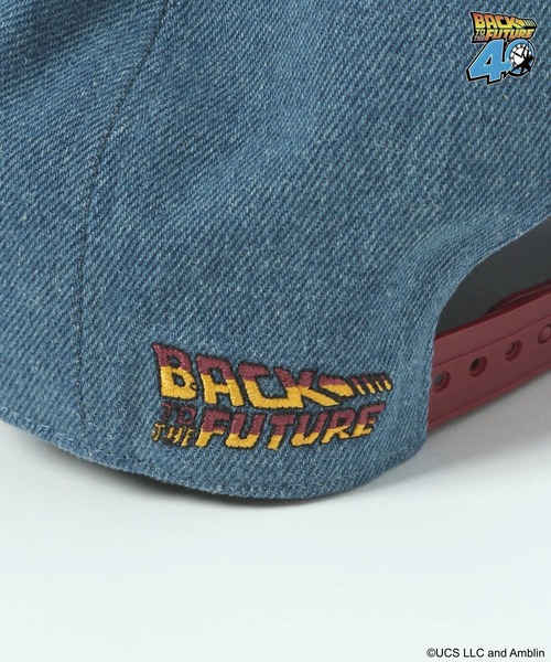 niko and...（ニコアンド）の「【バック・トゥ・ザ・フューチャー】コラボ5パネルキャップ（キャップ・メンズ・ブラック/アイボリー/ブルー・FREE）」の7枚目の写真