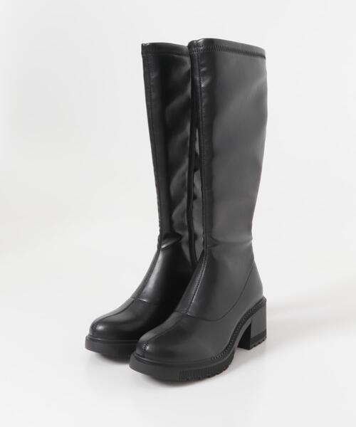 ITEMS URBANRESEARCH(アイテムズ アーバンリサーチ)の「ストレッチロングブーツ(その他シューズ・レディース・ブラック/ブラウン・LARGE/SMALL/MEDIUM)」の13枚目の写真