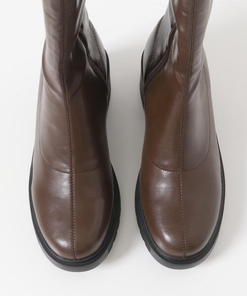 ITEMS URBANRESEARCH(アイテムズ アーバンリサーチ)の「ストレッチロングブーツ(その他シューズ・レディース・ブラック/ブラウン・LARGE/SMALL/MEDIUM)」の7枚目の写真