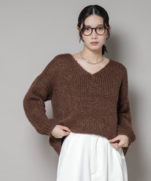 TRICOTS JEAN MARC | TRICOTS JEAN MARC/Vネックプルオーバー(ニット/セーター)