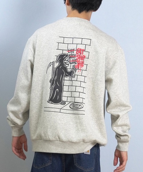 LURKING CLASS（ラーキングクラス）の「LURKING CLASS/ラーキングクラス トレーナー/スウェット ST25FUM04（スウェット・メンズ・ブラック/グレー・XL/L/M）」の2枚目の写真