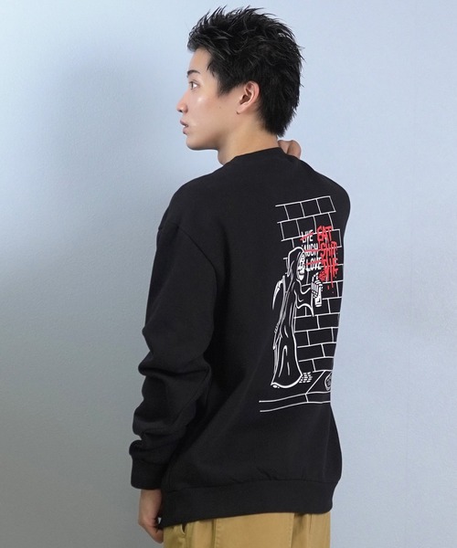 LURKING CLASS（ラーキングクラス）の「LURKING CLASS/ラーキングクラス トレーナー/スウェット ST25FUM04（スウェット・メンズ・ブラック/グレー・XL/L/M）」の4枚目の写真