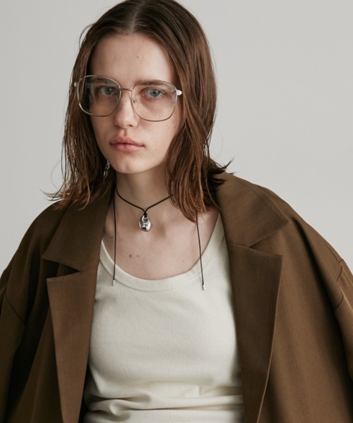 Auntie Rosa Holiday(アンティローザホリデー)の「ミニマルドロップコードネックレス(ネックレス・レディース・シルバー・FREE)」の3枚目の写真