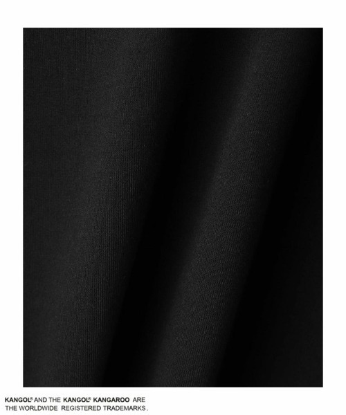 KANGOL(カンゴール)の「KANGOL BIGロゴトレーナー(スウェット・キッズ・ベージュ/ブラック・150/160/140/130)」の8枚目の写真