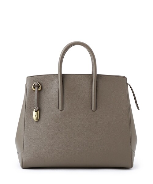 TOFF&LOADSTONE（トフアンドロードストーン）の「Jolie light shrink（ジョリー ライトシュリンク）L（トートバッグ・レディース・ブラウン系その他2/チャコールグレー/ブラック/サンドベージュ・00）」の15枚目の写真