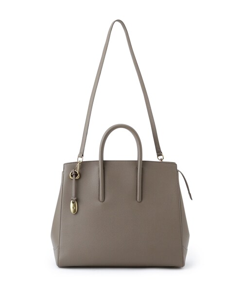 TOFF&LOADSTONE（トフアンドロードストーン）の「Jolie light shrink（ジョリー ライトシュリンク）L（トートバッグ・レディース・ブラウン系その他2/チャコールグレー/ブラック/サンドベージュ・00）」の16枚目の写真