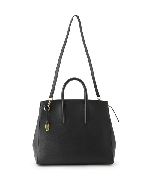 TOFF&LOADSTONE（トフアンドロードストーン）の「Jolie light shrink（ジョリー ライトシュリンク）L（トートバッグ・レディース・ブラウン系その他2/チャコールグレー/ブラック/サンドベージュ・00）」の18枚目の写真