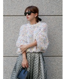 BeBeoD（べベッド）の「カラフルフェザーヤーンニットプルオーバー（ニット/セーター）」