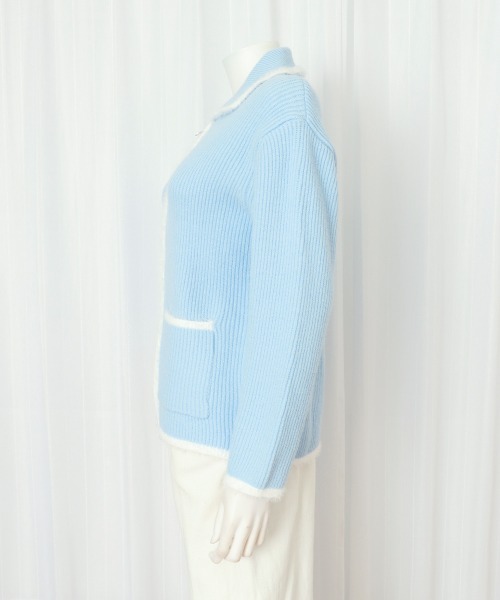Miniministore(ミニミニストア)の「カーディガン 編みニット レディース(カーディガン/ボレロ・レディース・ブラウン/ブルー/ラベンダー・FREE)」の20枚目の写真