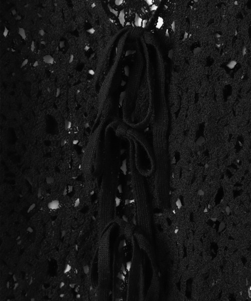 セール】ウールクロシェレーストップス（シャツ/ブラウス）｜ADAM ET