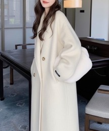 シンプルチェスターコート