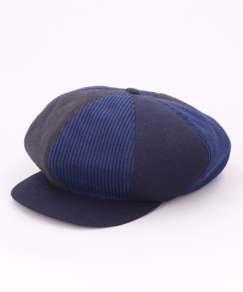 CA4LA(カシラ)の「PATCHY BIG CAS(キャスケット・メンズ・ネイビー/グレー/ブラック・ONESIZE)」の3枚目の写真