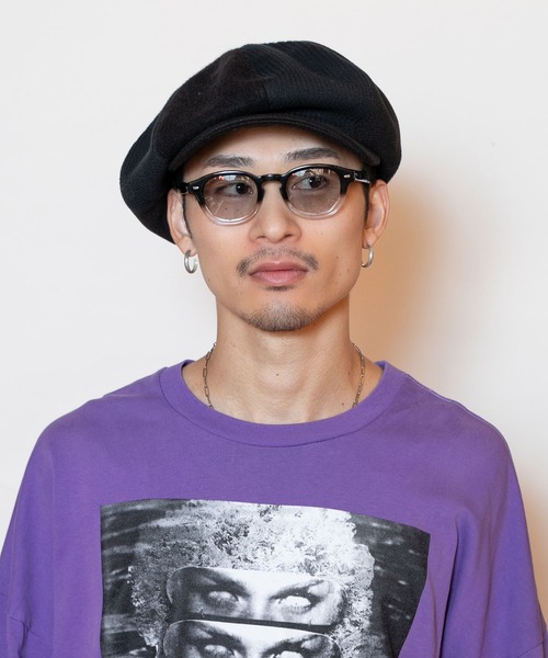 CA4LA(カシラ)の「PATCHY BIG CAS(キャスケット・メンズ・ネイビー/グレー/ブラック・ONESIZE)」の2枚目の写真