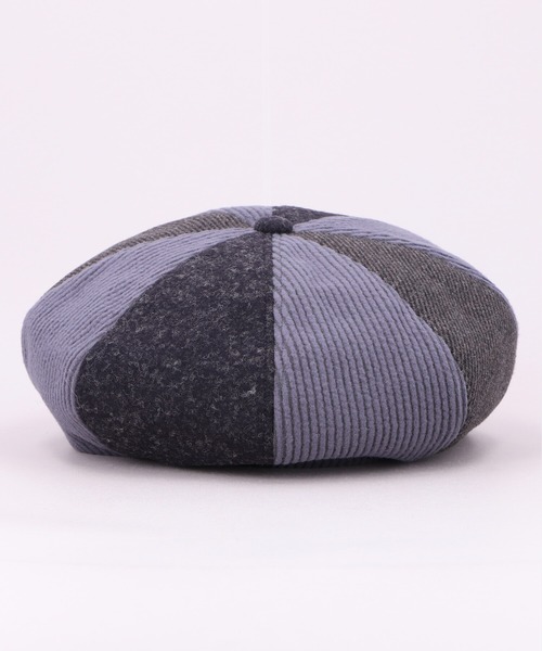 CA4LA(カシラ)の「PATCHY BIG CAS(キャスケット・メンズ・ネイビー/グレー/ブラック・ONESIZE)」の6枚目の写真