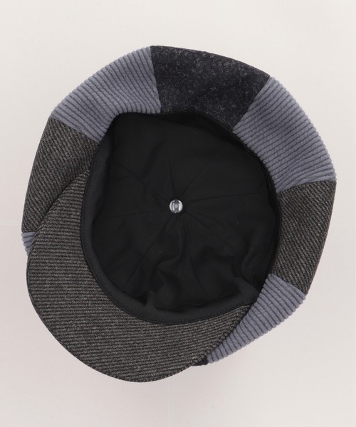 CA4LA(カシラ)の「PATCHY BIG CAS(キャスケット・メンズ・ネイビー/グレー/ブラック・ONESIZE)」の8枚目の写真