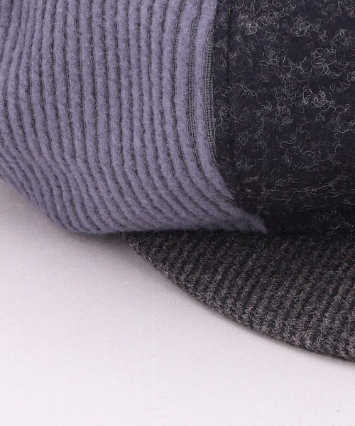 CA4LA(カシラ)の「PATCHY BIG CAS(キャスケット・メンズ・ネイビー/グレー/ブラック・ONESIZE)」の9枚目の写真