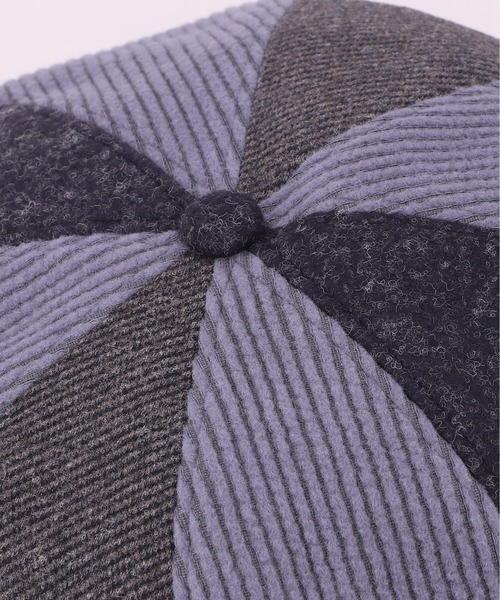 CA4LA(カシラ)の「PATCHY BIG CAS(キャスケット・メンズ・ネイビー/グレー/ブラック・ONESIZE)」の10枚目の写真