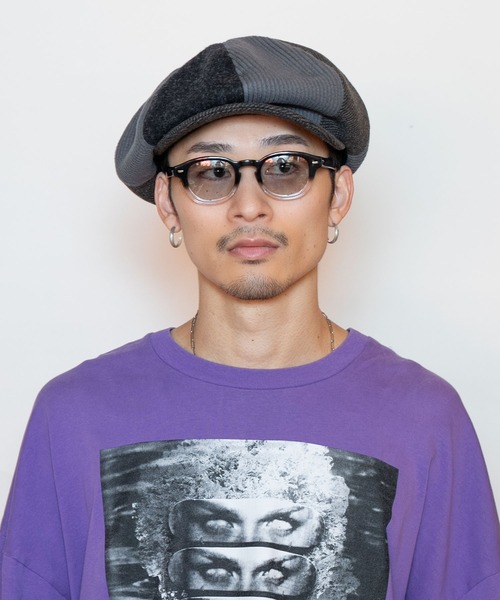 CA4LA(カシラ)の「PATCHY BIG CAS(キャスケット・メンズ・ネイビー/グレー/ブラック・ONESIZE)」の13枚目の写真