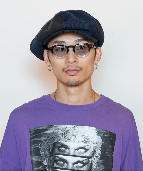 CA4LA(カシラ)の「PATCHY BIG CAS(キャスケット・メンズ・ネイビー/グレー/ブラック・ONESIZE)」の14枚目の写真