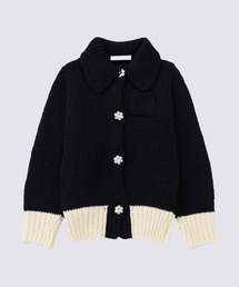 【OUAT】008  Knit ブラック Turtle Neck Knit Sweater Black Pine