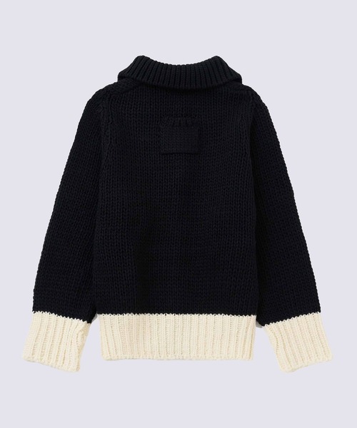 【OUAT】008  Knit ブラック OUAT/オーユーエーティー】META KNIT（ニット/セーター）｜OUAT（オー