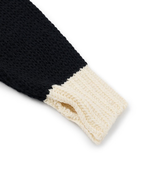 OUAT(オーユーエーティー)の「【OUAT/オーユーエーティー】META KNIT(ニット/セーター・メンズ・ブラック・2/3)」の3枚目の写真