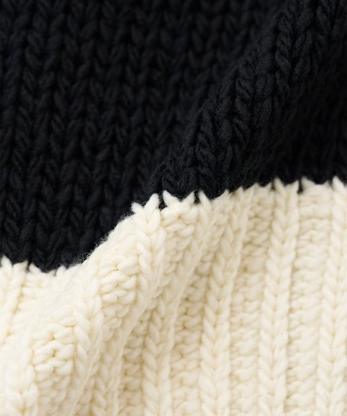 OUAT(オーユーエーティー)の「【OUAT/オーユーエーティー】META KNIT(ニット/セーター・メンズ・ブラック・2/3)」の5枚目の写真