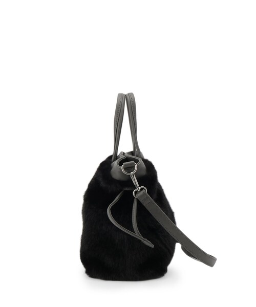 Sunauna(スーナウーナ)の「【2WAY】トートバック(トートバッグ・レディース・ブラック/ベージュ・00)」の4枚目の写真