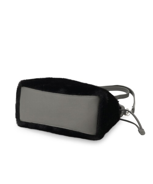 Sunauna(スーナウーナ)の「【2WAY】トートバック(トートバッグ・レディース・ブラック/ベージュ・00)」の6枚目の写真