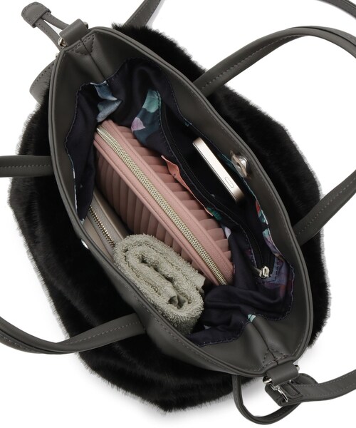 Sunauna(スーナウーナ)の「【2WAY】トートバック(トートバッグ・レディース・ブラック/ベージュ・00)」の9枚目の写真