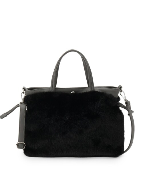 Sunauna(スーナウーナ)の「【2WAY】トートバック(トートバッグ・レディース・ブラック/ベージュ・00)」の12枚目の写真