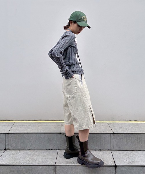 OPEN SESAME CLUB（オープンセサミクラブ）の「別注 flow tops（Tシャツ/カットソー・レディース・アイボリー/グレー/ブラック・FREE）」の10枚目の写真
