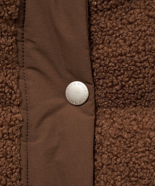 Eddie Bauer(エディーバウアー)の「ツインテックス スタンド ダウンジャケット(ダウンジャケット/コート・レディース・ブラック/ブラウン・M/S/L/XL)」の6枚目の写真