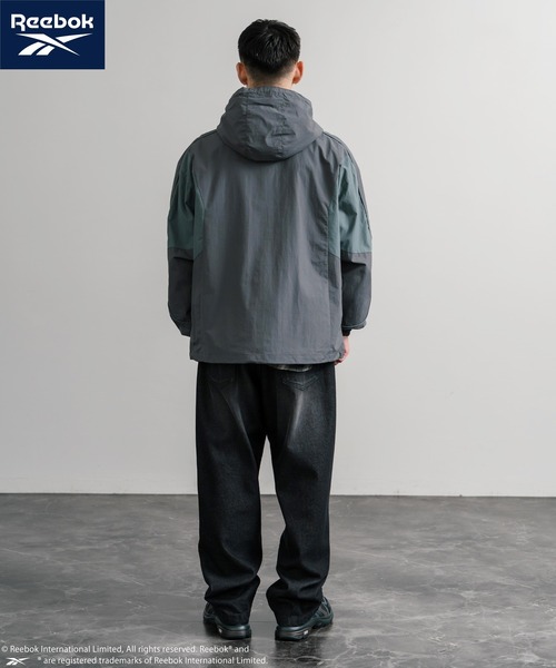 ジャケット・アウター Reebok oversize nylon jacket Reebok ナイロンジャケット Reebok/リーボック PEAK PERFOMANCE WIND