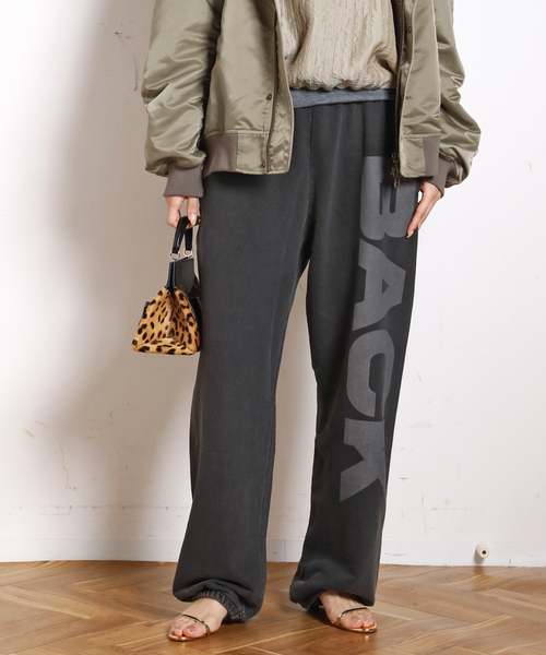 StandAlone/スタンド アローン】BACK SWEAT JOGGER PANT（スウェット