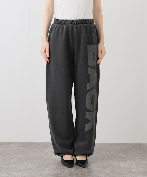 AP STUDIO（エーピーストゥディオ）の「【StandAlone/スタンド アローン】BACK SWEAT JOGGER PANT（スウェットパンツ・レディース・スミクロ・FREE）」の12枚目の写真