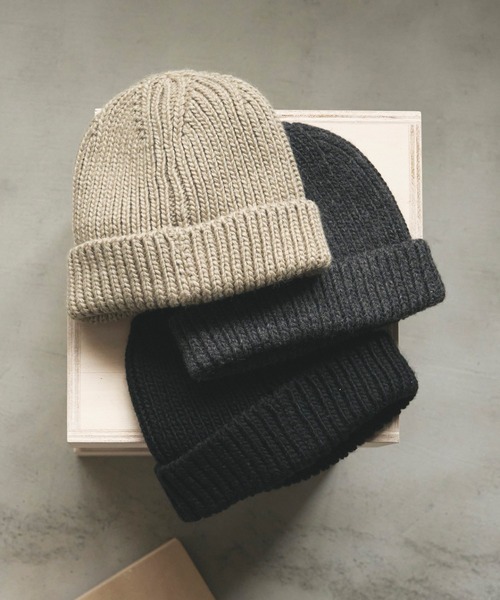 帽子 everyone low gauge speckled knit cap 1 everyone low gauge speckled knit cap - 帽子送料 無料