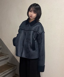 メンズのムートンコート（ブルー系）一覧 - WEAR