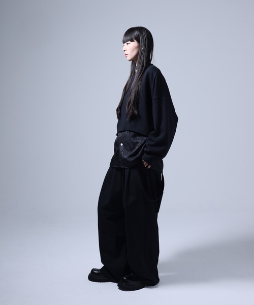 Ruze（ルゼ）の「Suspender wide pants / サスペンダー ワイドパンツ（その他パンツ・メンズ・ブラック・FREE）」の6枚目の写真