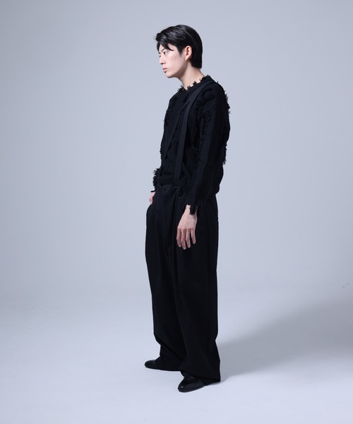 Ruze（ルゼ）の「Suspender wide pants / サスペンダー ワイドパンツ（その他パンツ・メンズ・ブラック・FREE）」の10枚目の写真