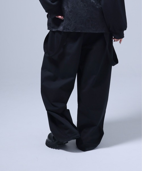 Ruze（ルゼ）の「Suspender wide pants / サスペンダー ワイドパンツ（その他パンツ・メンズ・ブラック・FREE）」の3枚目の写真
