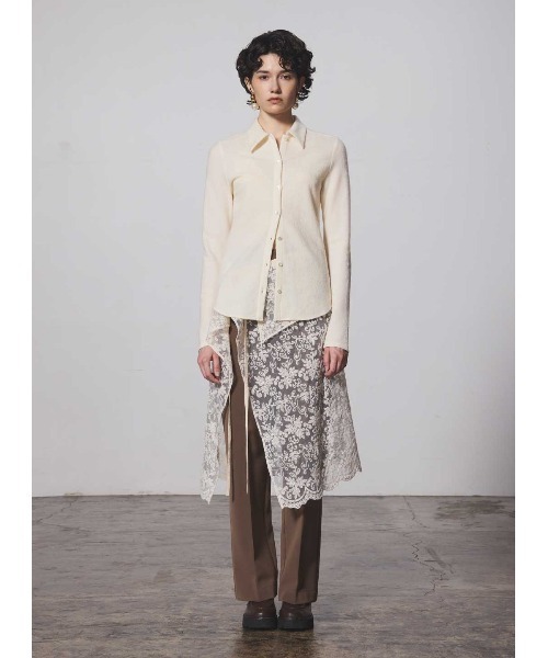 セール】ジャガードレースシャツ（シャツ/ブラウス）｜COEL（コエル