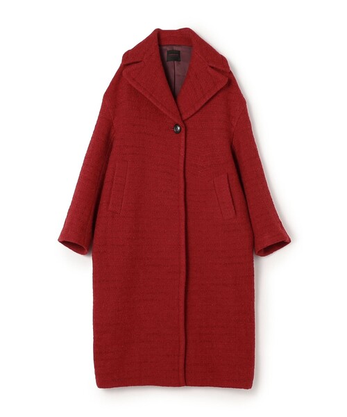 アルパカモアルー グレースコート（チェスターコート）｜TOMORROWLAND