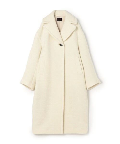 アルパカモアルー グレースコート（チェスターコート）｜TOMORROWLAND