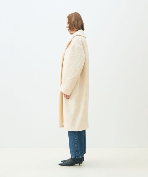 アルパカモアルー グレースコート（チェスターコート）｜TOMORROWLAND