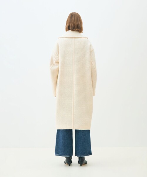 アルパカモアルー グレースコート（チェスターコート）｜TOMORROWLAND