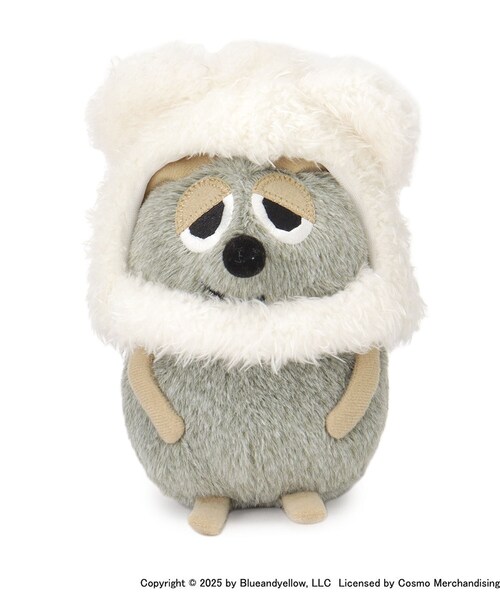 SHOO・LA・RUE（シューラルー）の「【フレデリックコラボ】くま耳帽子のぬいぐるみM【レオ・レオニ】（おもちゃ・レディース・ブルー/ブラウン系/アイボリー・00）」の4枚目の写真